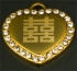 Chinese heart pendant