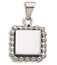 diamond 3d pendant