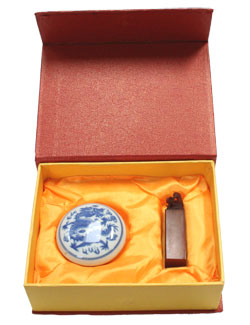 chinese stamp square yin
