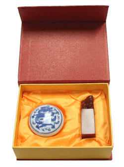 chinese stamp square yin