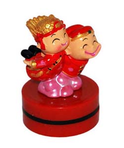 Chinese wedding stamp style 1