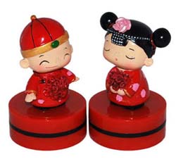 Chinese wedding stamp style 1